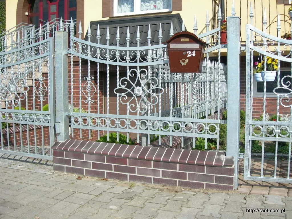 Ogrodzenia Metalowe - ogrodzenie metalowe 0047