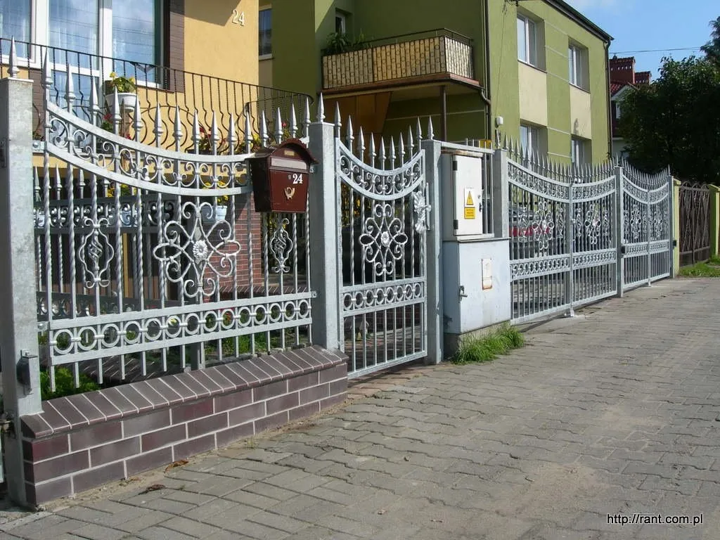 Ogrodzenia Metalowe - ogrodzenie metalowe 0053