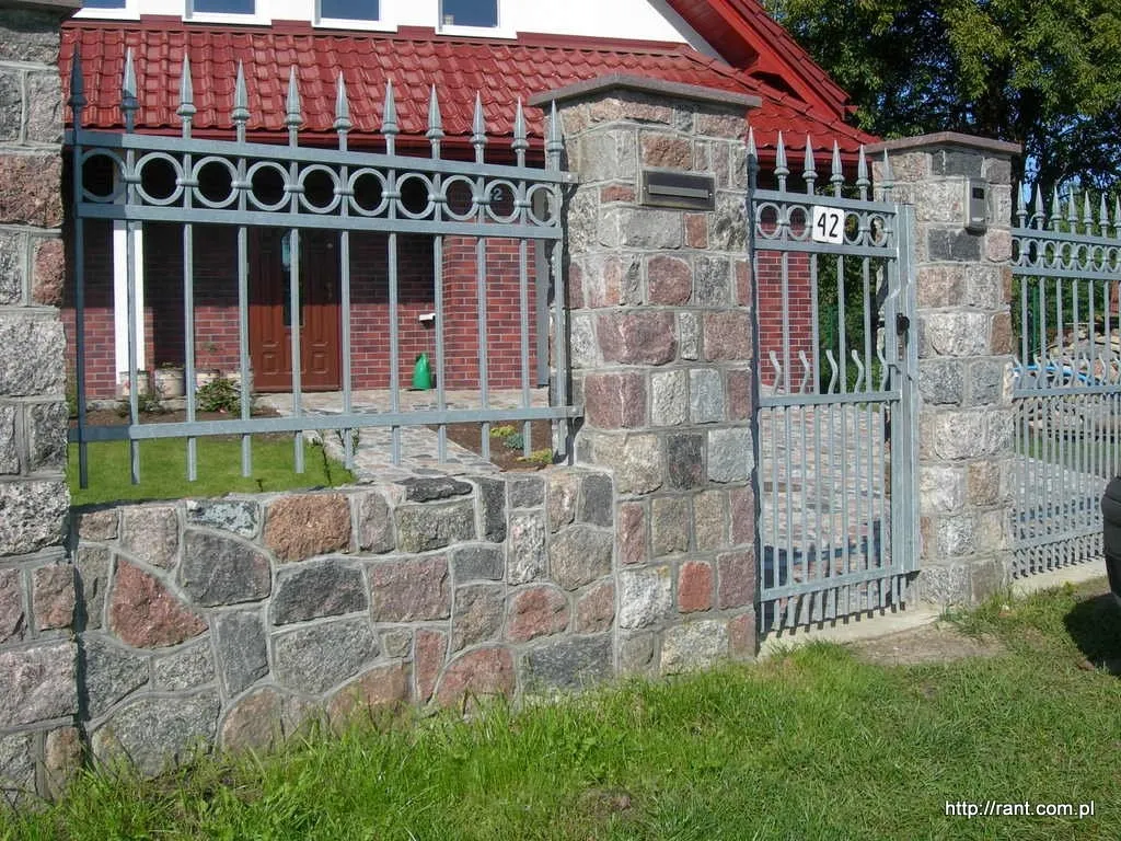 Ogrodzenia Metalowe - ogrodzenie metalowe 0090