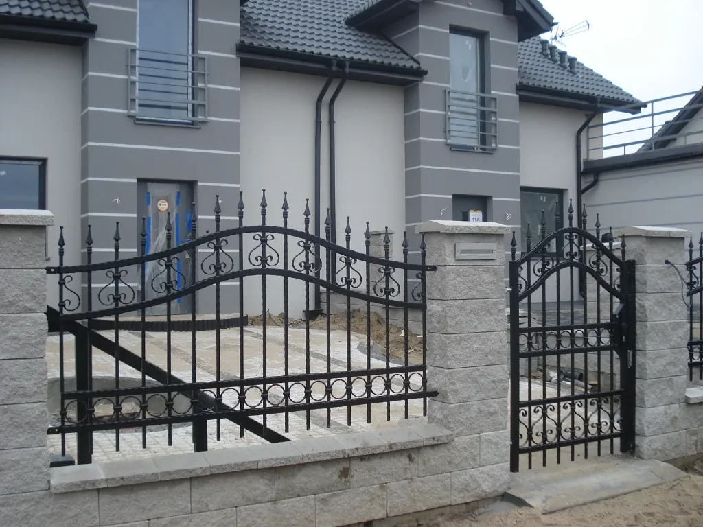 Ogrodzenia Metalowe - ogrodzenie metalowe 0157