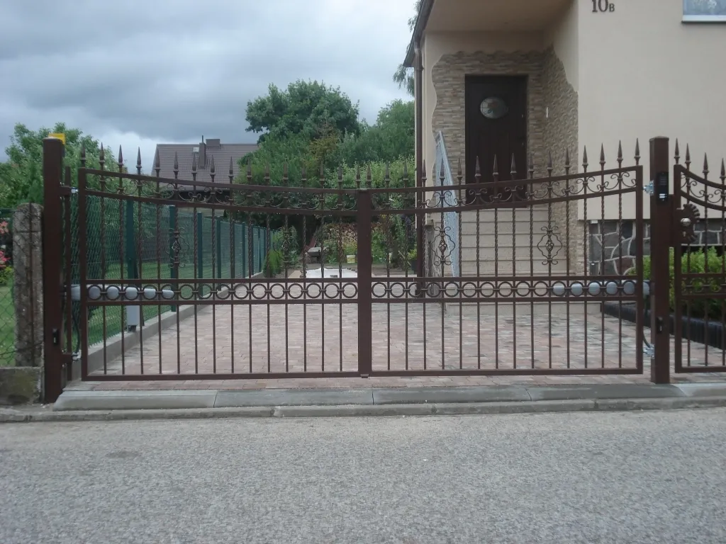 Ogrodzenia Metalowe - ogrodzenie metalowe 0189