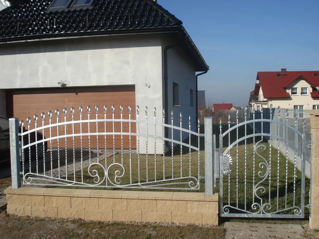 Ogrodzenia Metalowe - ogrodzenie metalowe 0223