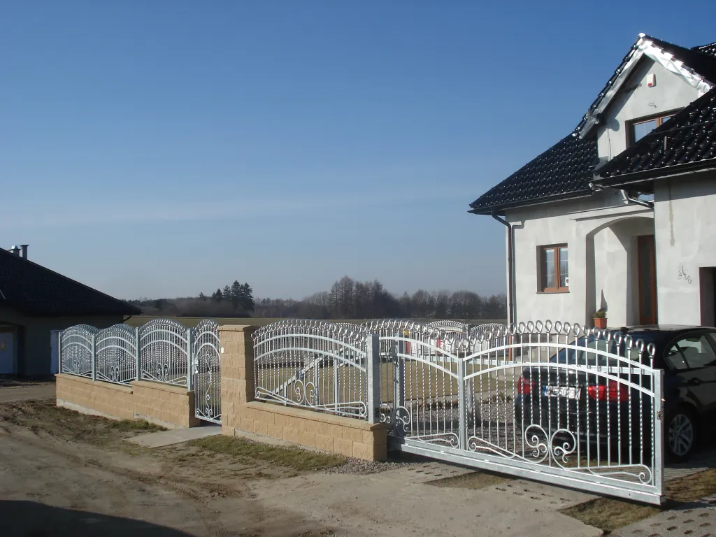 Ogrodzenia Metalowe - ogrodzenie metalowe 0224
