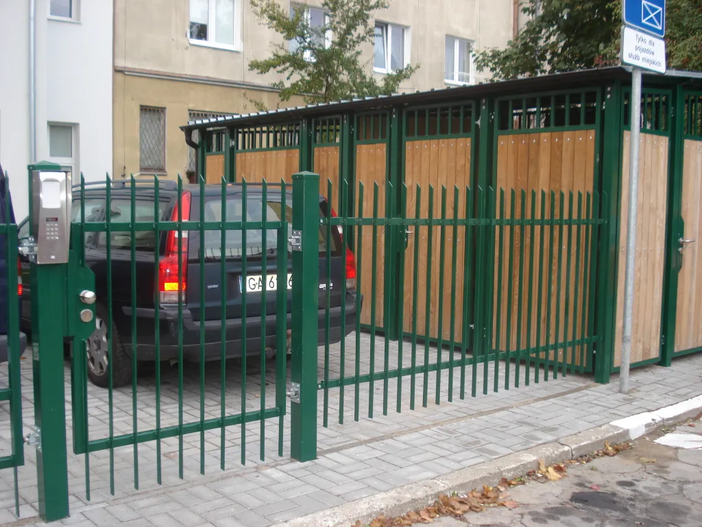 Ogrodzenia Metalowe - ogrodzenie metalowe 0238