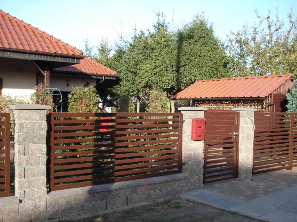 Ogrodzenia Metalowe - ogrodzenie metalowe 0282