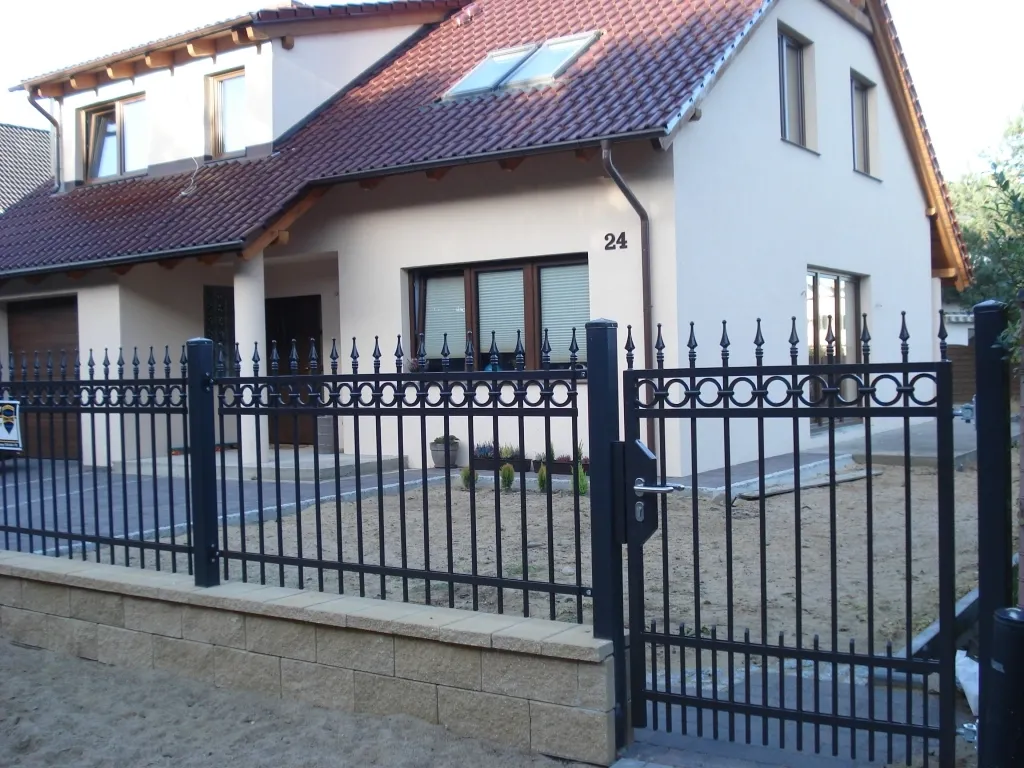Ogrodzenia Metalowe - ogrodzenie metalowe 0283