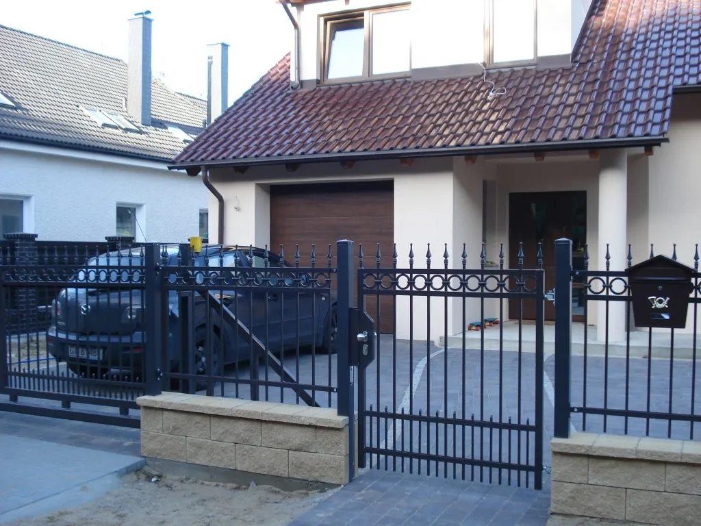 Ogrodzenia Metalowe - ogrodzenie metalowe 0284