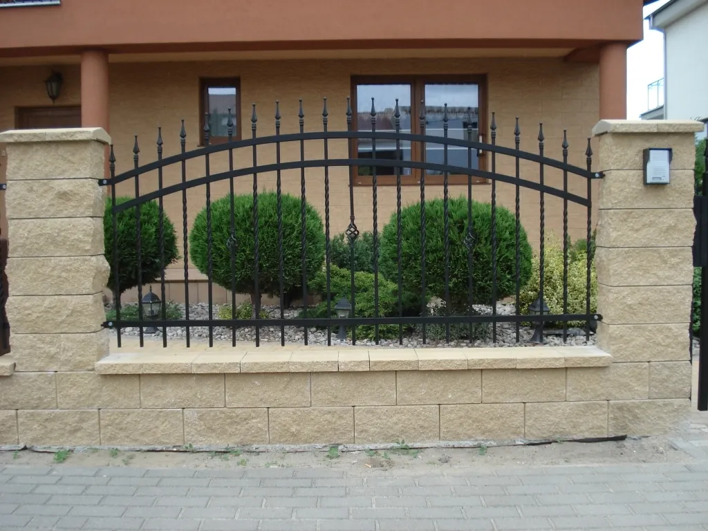 Ogrodzenia Metalowe - ogrodzenie metalowe 0327