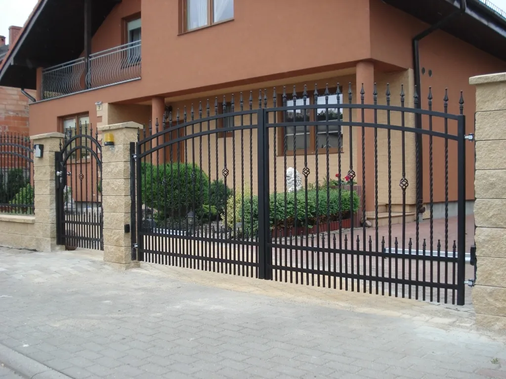 Ogrodzenia Metalowe - ogrodzenie metalowe 0328