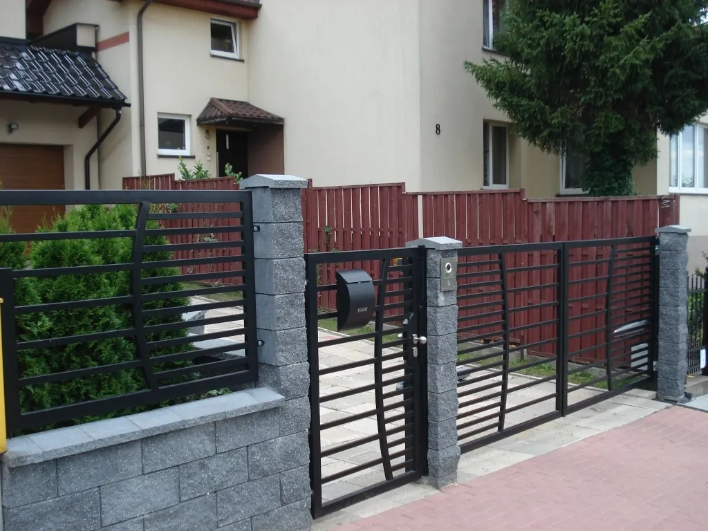 Ogrodzenia Metalowe - ogrodzenie metalowe 0340