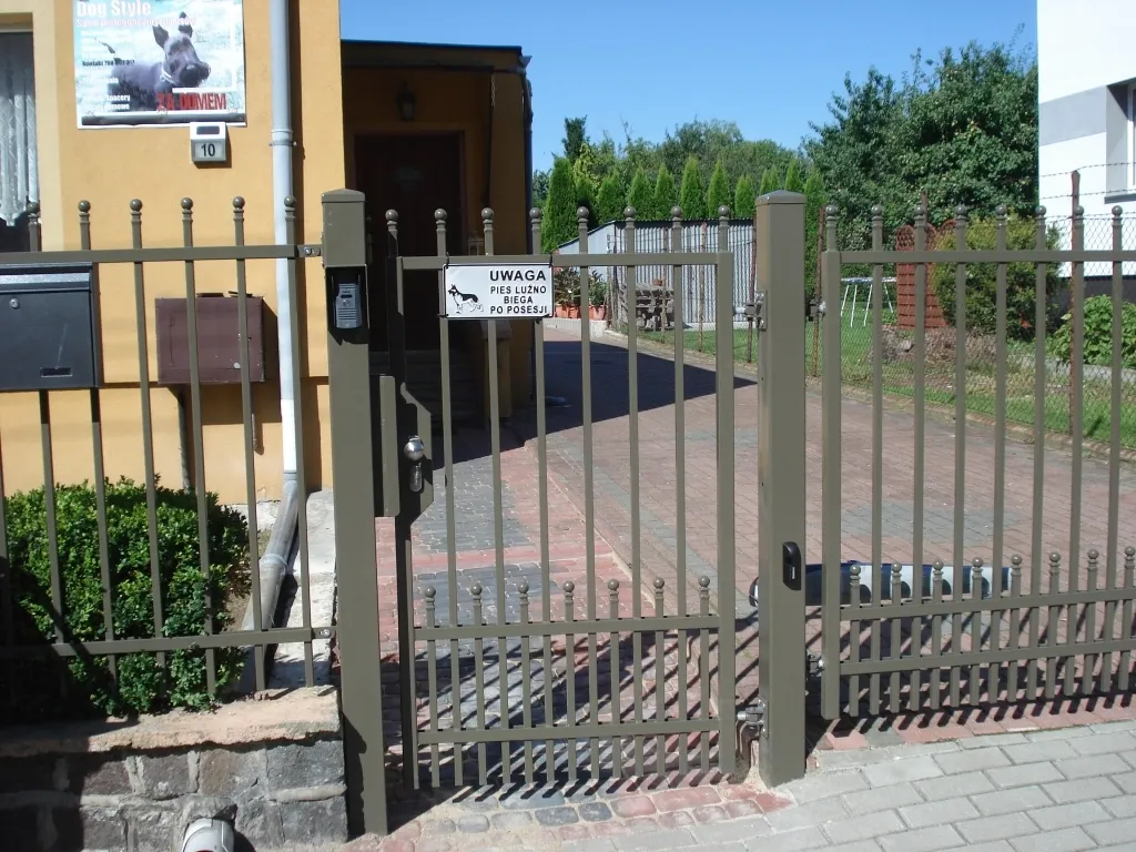 Ogrodzenia Metalowe - ogrodzenie metalowe 0342