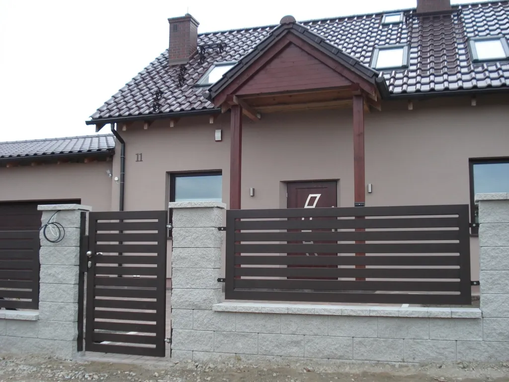 Ogrodzenia Metalowe - ogrodzenie metalowe 0350