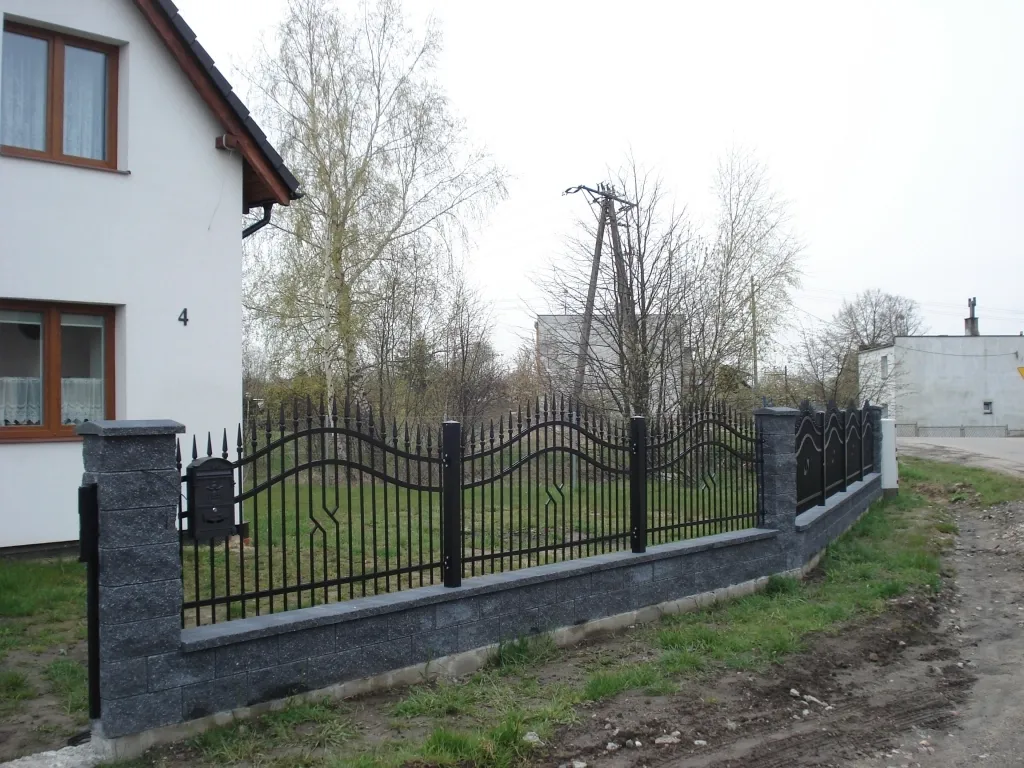 Ogrodzenia Metalowe - ogrodzenie metalowe 0368