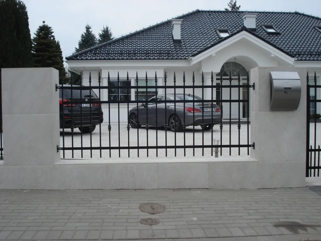 Ogrodzenia Metalowe - ogrodzenie metalowe 0371