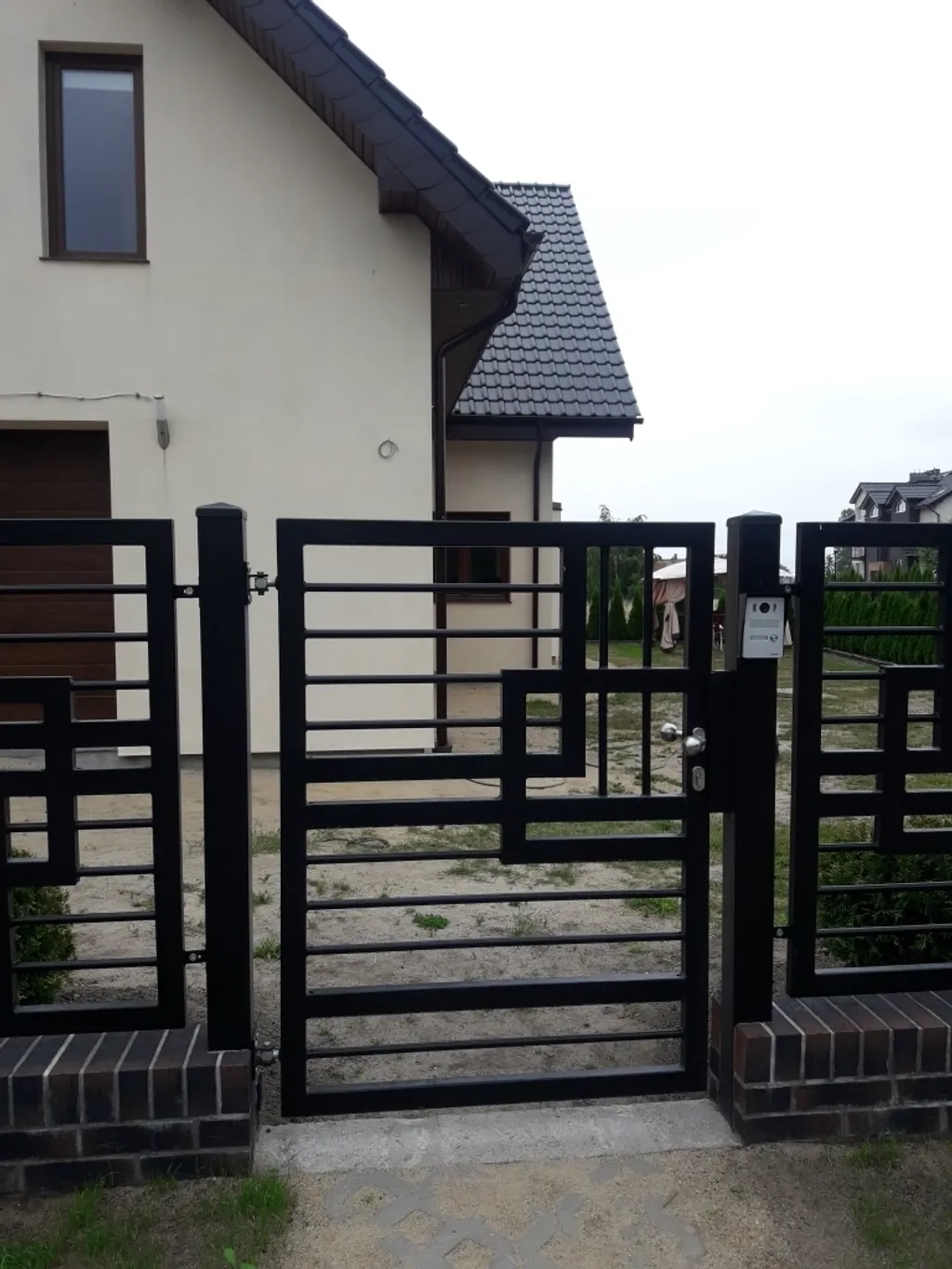 Ogrodzenia Metalowe - ogrodzenie metalowe 0381