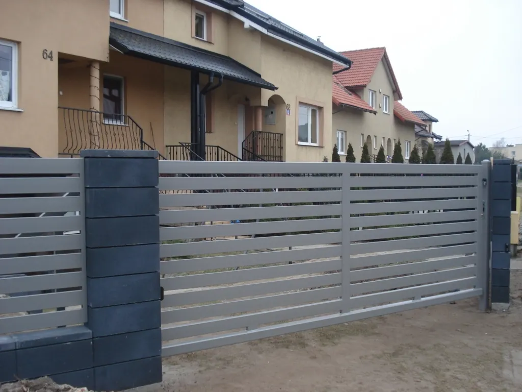 Ogrodzenia Metalowe - ogrodzenie metalowe 0385