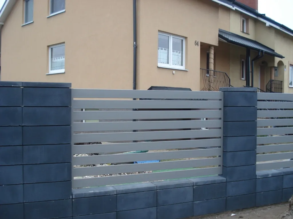 Ogrodzenia Metalowe - ogrodzenie metalowe 0386