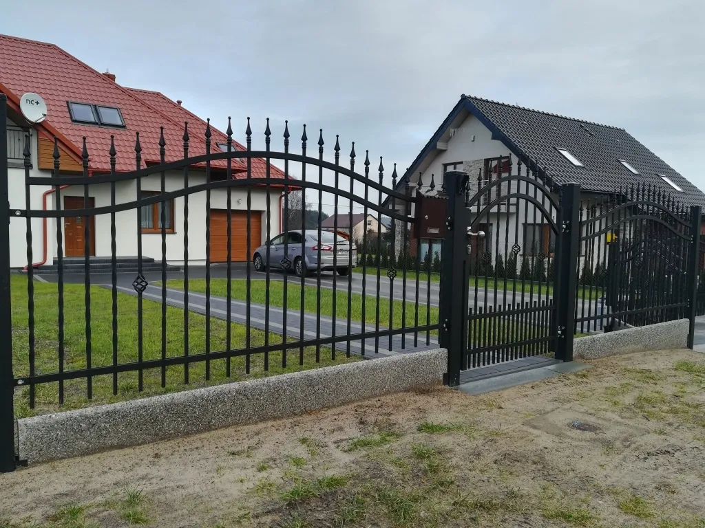 Ogrodzenia Metalowe - ogrodzenie metalowe 0393