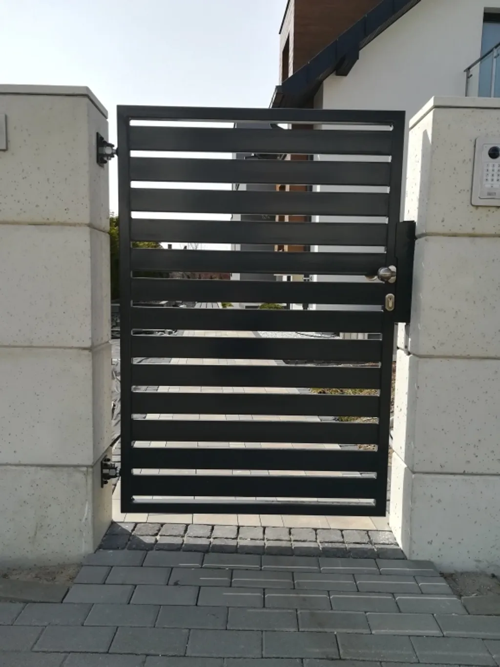 Ogrodzenia Metalowe - ogrodzenie metalowe 0395